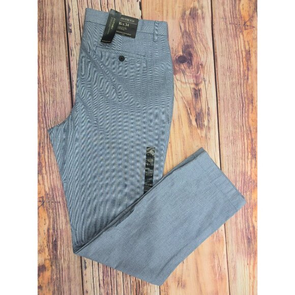 Banana Republic Mens Slim Stretch Pants 36x34 Blue Slim Fit NWT - Picture 3 of 9